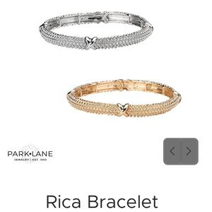 Park Lane Gold Textured Bracelet